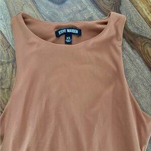 Steve Madden Women's Tan Bodysuit